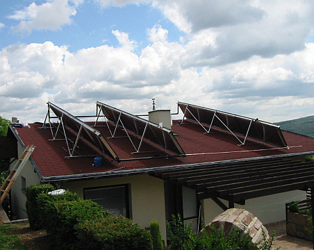 Solární panely instalace