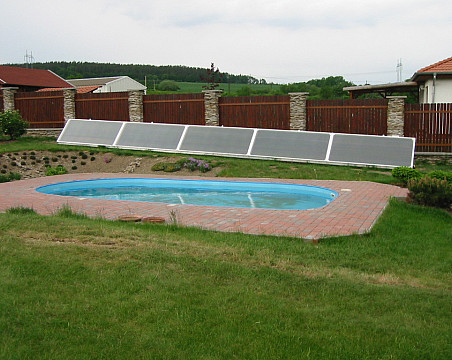Solární ohřev bazénu
